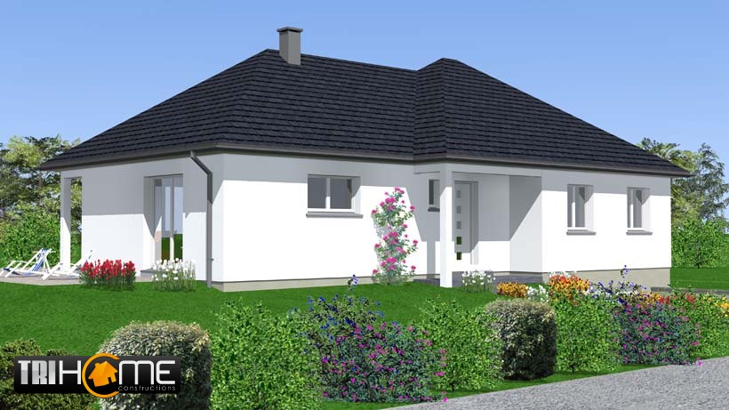 Maison plain-pied Haut-Rhin, Constructeur maison plain-pied (plan ... Maison plain-pied Haut-Rhin, Constructeur maison plain-pied (plan ...