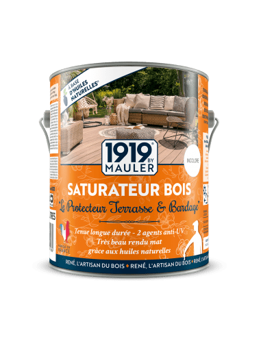 Saturateur bois protection terrasse bardage Mauler